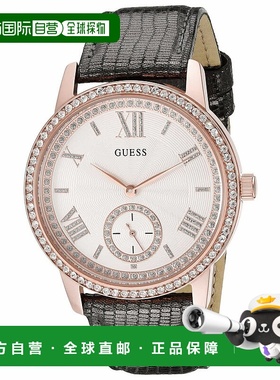 自营Guess女式Gramercy白色表盘手表-白色 美国奥莱直发