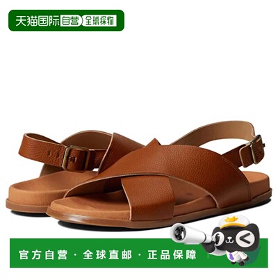 自营Women's Eric Michael Apollo Sandals -6 Brown Leather Ank