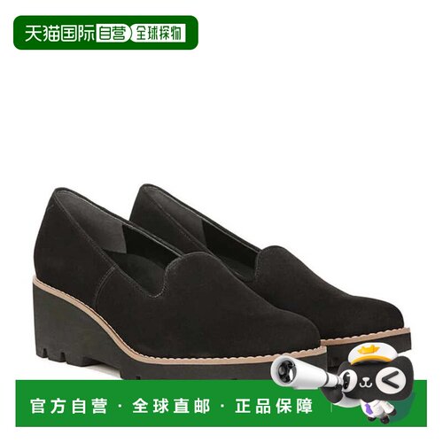 自营Men's Vionic Willa I724L1001 Loafer W Black Suede Slip O