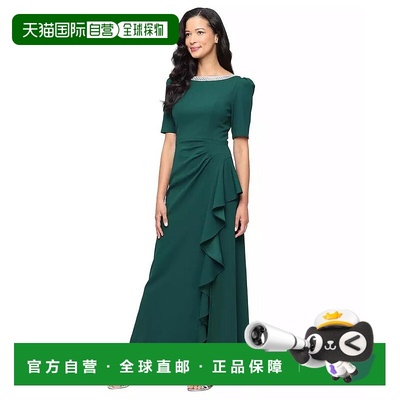 1h可退 【美国直邮】alex evenings 女士 连衣裙长裙礼服