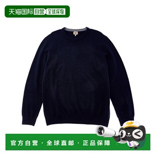 自营Faherty Mountain Crewneck Sweater (Tall) - navy 美国奥莱