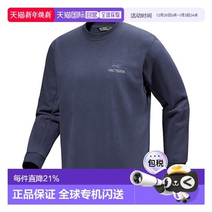 始祖鸟Emblem男士 户外运动舒适抓绒圆领套头衫