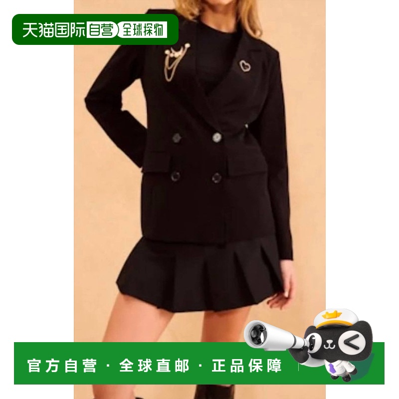 自营 john + jennGrand Soiree 中的 Beau 双排扣西装外套 - gran