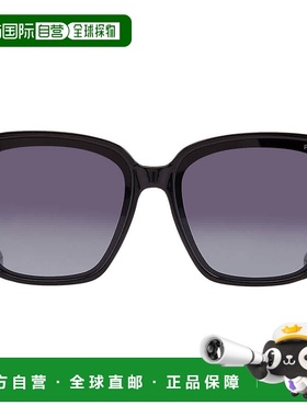 自营Polaroid Polairzed Grey Shaded Square Unisex Sunglasses