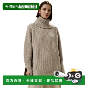 Merino Slit Wool with Sleeves Sweater 自营lilysilkOversized