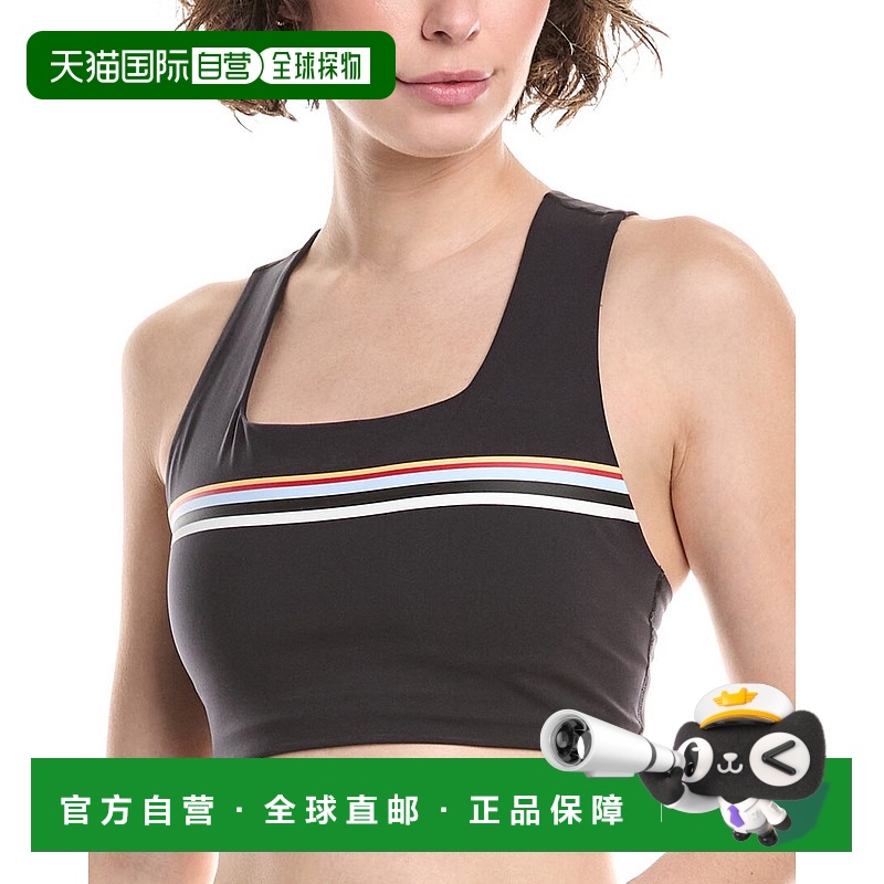 自营Free People Movement印花双赢运动内衣-黑色 美国奥莱直发