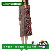 红色 自营Diane 美国奥莱直发 Asher 连衣裙 von Furstenberg