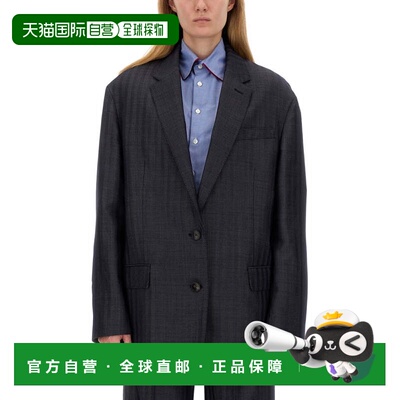 自营etroPegasus Buttoned Over Jacket - blue 美国奥莱直发外套