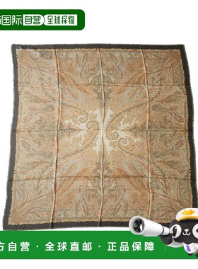 自营Etro Women's Paisley & Floral Wool Blend 140x140 Sheer S