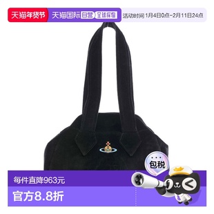 香港直邮Vivienne Westwood 西太后 刺绣圆球图案托特包Tote包购