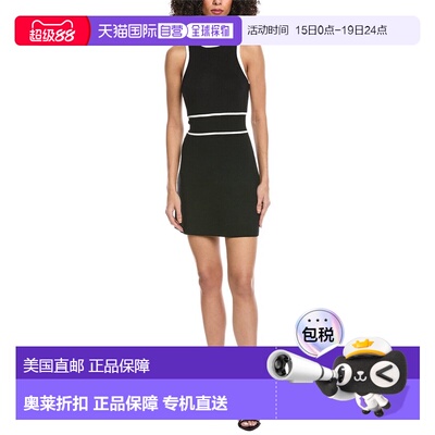 自营Toccin Meredith Racer Back Short Dress - black 美国奥莱