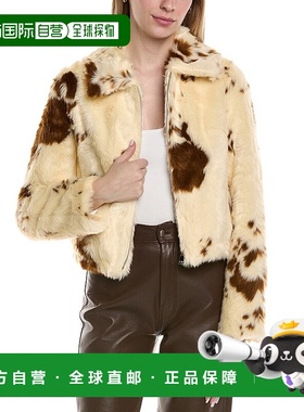 自营Adrienne Landau Emory Jacket - brown 美国奥莱直发外套