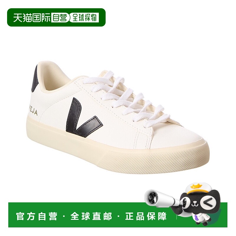 自营VEJA Campo Leather Sneaker - white 美国奥莱直发运动鞋