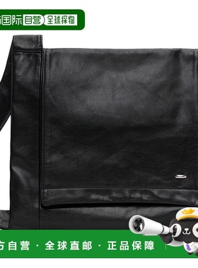 1h可退 香港直邮潮奢 Our Legacy 男士 黑色 Slim 斜挎包 A4248SM