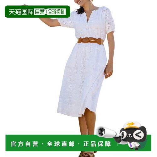 自营J.McLaughlin Perry Dress - white 美国奥莱直发