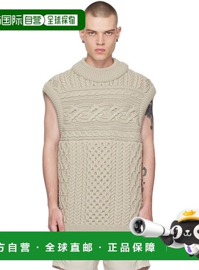 1h可退 香港直邮潮奢 Robyn Lynch 男士 灰色 Oversized 马甲 JMP