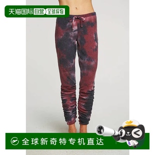 blackberry chaserRpet Love Rib 自营 Tie Jogger Shirred Dye