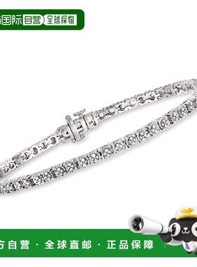 Ross-Simons Diamond Tennis Bracelet in Sterling Silver - 8 i