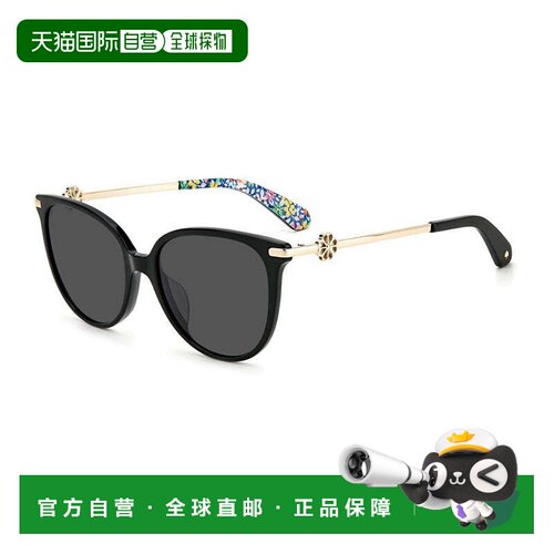 自营kate spadeKRISTINA/G/S 0807 IR Black/Gold/Grey - black/g