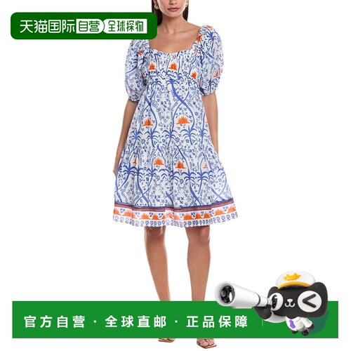 自营ro's gardenRo’s Garden Tamara Mini Dress - blue 美国奥