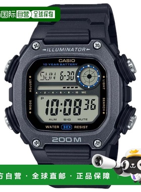 自营Casio Men's Heavy-Duty Digital Sport Watch with Black Di