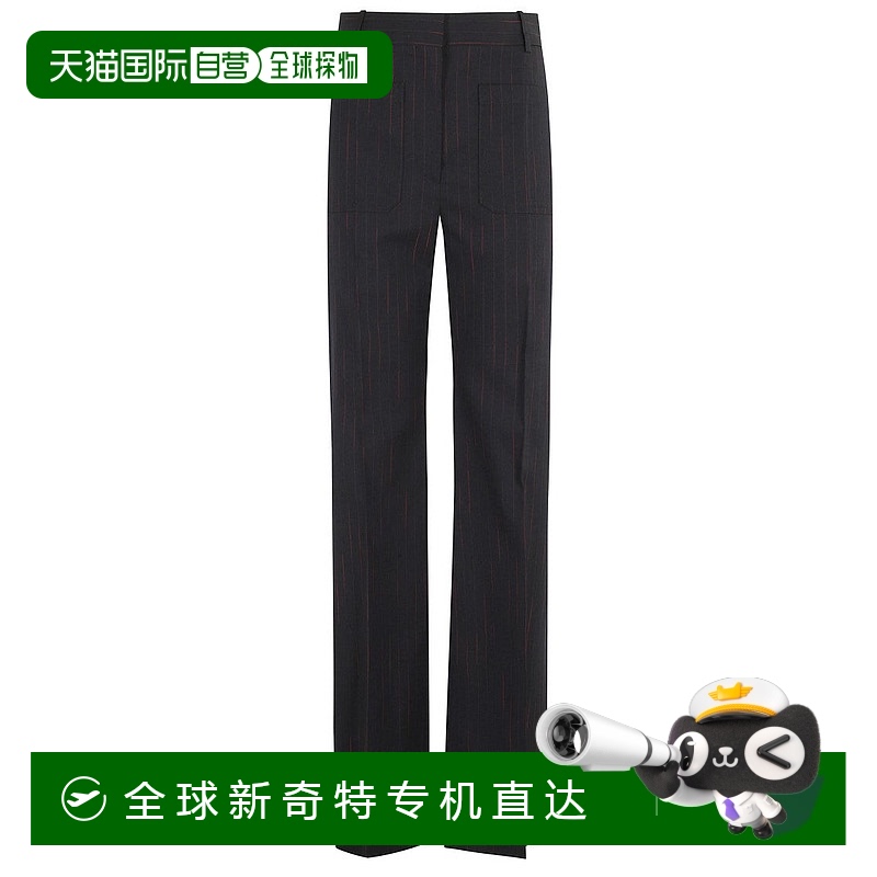 自营 victoria beckhamNavy Blue Alina Trousers - blue 【美国
