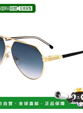 自营Carrera男士62mm太阳镜CARRERA1067-S-J5G-62-金色 美国奥莱