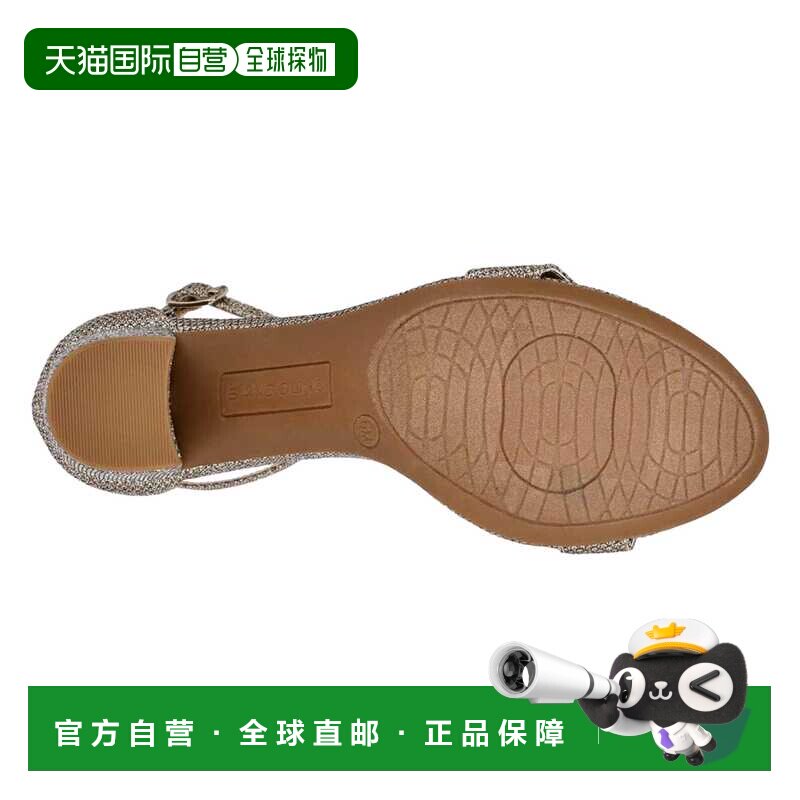 自营bandolino曼陀林军械库高跟凉鞋金色BNARMORY2-713女士-金色