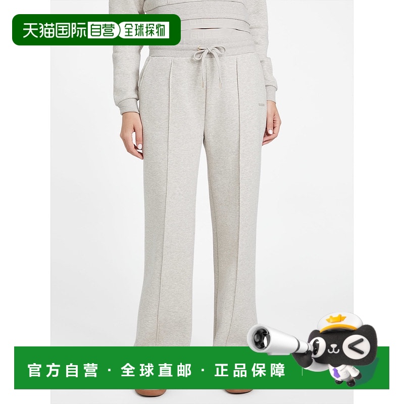 自营 guessLivy宽腿慢跑者-游牧石楠 美国奥莱直发运动裤休闲裤