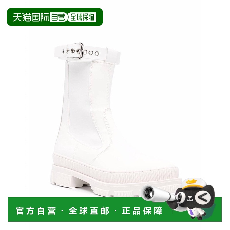 自营 philosophy di lorenzo serafini白色系带踝靴 - 白色 美国