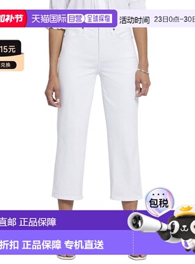 自营NYDJ Joni Capri Jean - white 美国奥莱直发牛仔裤直筒裤