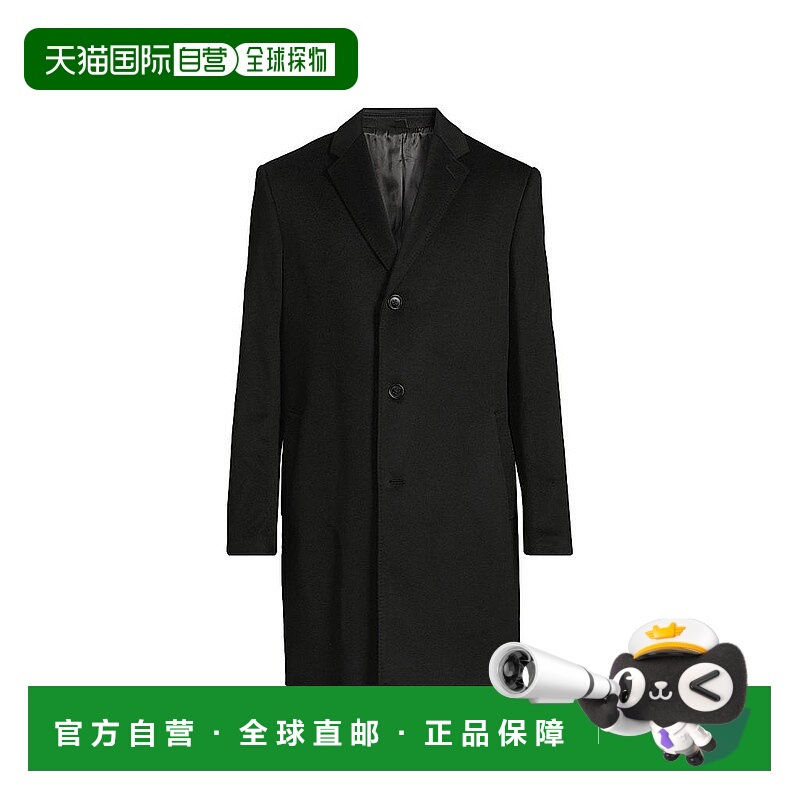 1h可退 【美国直邮】saks fifth avenue 男士 大衣羊绒