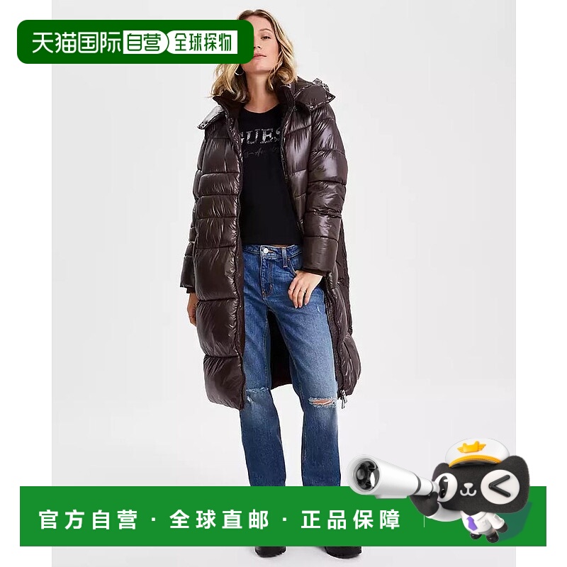 1h可退 【美国直邮】guess 女士 羽绒服大衣