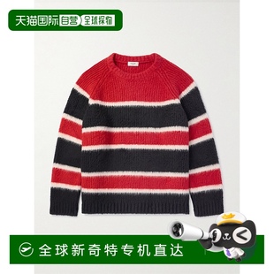条纹棉混纺毛衣 香港直邮潮奢 男士 Celine RY02H0ZQJ针织 思琳