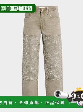 1h可退 【美国直邮】Triarchy女士牛仔裤时尚透气 潮流百搭 简约