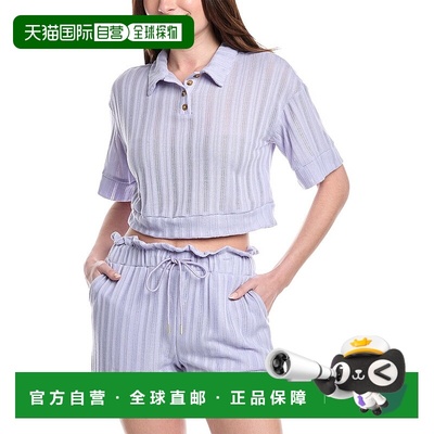 自营 Walter Baker Renee Top - Purple 上衣新款美国直发奥莱