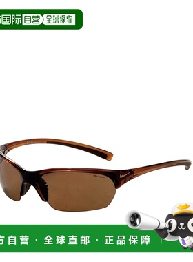 自营Nike Men's 64 mm Brown Sunglasses - translucent oak 美国