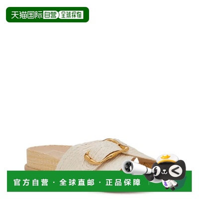 自营dolce vitaWomen's  Sydnee Sandals Vanilla Raffia Open To
