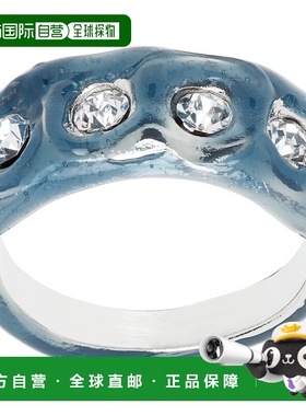 1h可退 香港直邮潮奢 Collina Strada 女士 蓝色 Dough 戒指 XX10