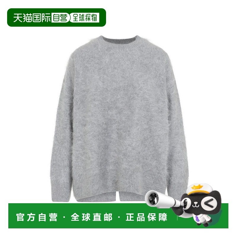 自营 max mara但丁灰色羊绒套头衫-灰色 美国奥莱直发