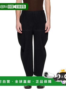 1h可退 香港直邮潮奢 Homme Plisse Issey Miyake 男士 黑色 Kine