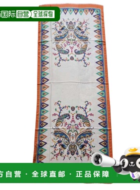 自营Etro Women's Paisley & Floral Print Silk Blend 70x170 Sh