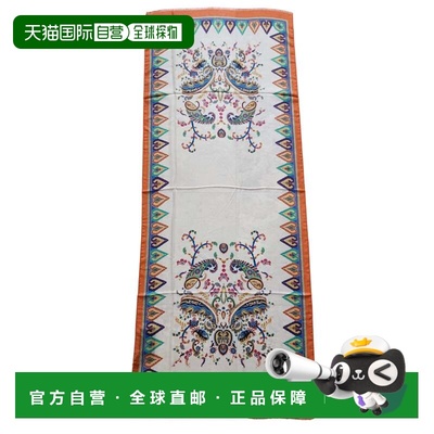 自营Etro Women's Paisley & Floral Print Silk Blend 70x170 Sh