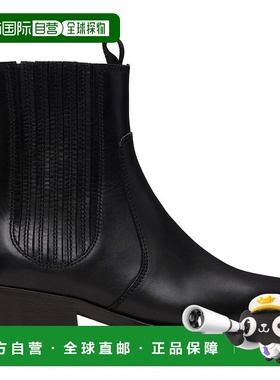1h可退 香港直邮潮奢 Lemaire 男士 黑色切尔西靴 FO0121LL0106