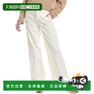 实用长裤 阔腿裤 白色 直发休闲裤 美国奥莱 自营Vince