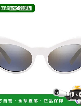自营Versace Grey Mirror Gradient Cat Eye Ladies Sunglasses V