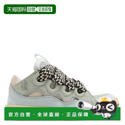 自营Lanvin Pale Blue Curb Sneakers - pale blue 美国奥莱直发
