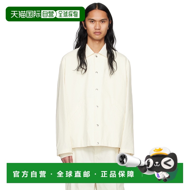 1h可退 香港直邮潮奢 Jil Sander 吉尔 桑达 男士 白色 Lightweig