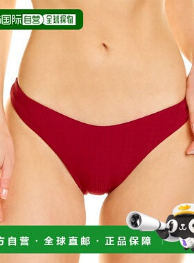 自营 L*Space Cabana 下装 - 红色 美国奥莱直发性感泳裤