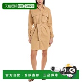 Denim 裙 The 自营MOTHER Cadet 迷你衬衫 棕色 美国奥莱直发